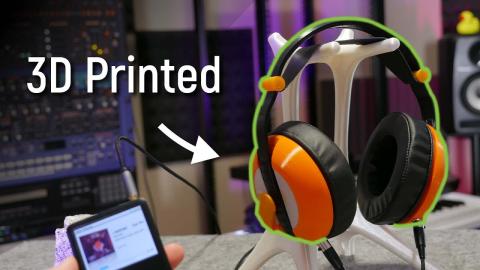 Are the Best Headphones 3D Printed? - head(amame) build and review