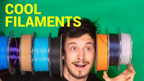 My Favorite PLA Filaments 2019 // Cool Prints 6