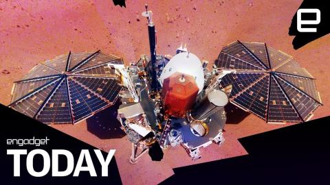 NASA's InSight lander uses a selfie to prove it's on Mars | Engadget Today