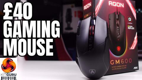 AOC AGM600 - The £40 gaming mouse