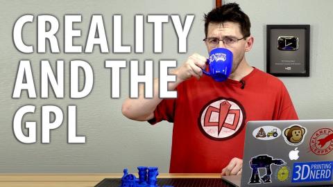 Creality 3D, the CR-10 3D Printer, and the GNU GPL Violation #GPLViolation