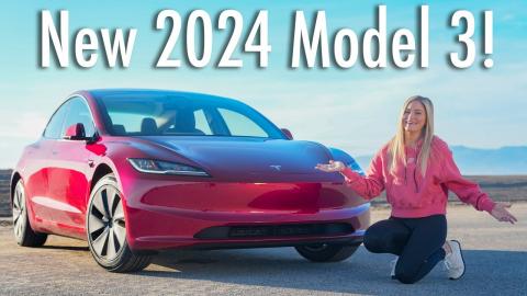 The NEW Upgraded 2024 Tesla Model 3 first impressions!