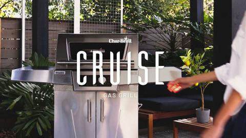 Char-Broil® | The Cruise™ Gas Grill: Dial in Delicious Results