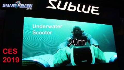 CES 2019 | Sublue Underwater Scooter | Self Powered | SmartReview.com