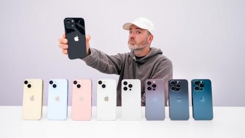 iPhone 15 and iPhone 15 Pro Colors
