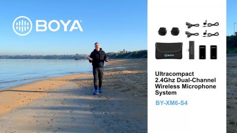 Dual Microphone System for your iPhone - Boya XM6-S4