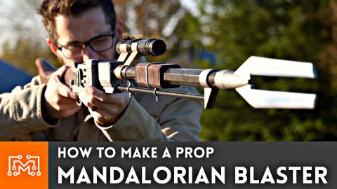 Making the Blaster from The Mandalorian // Star Wars Props