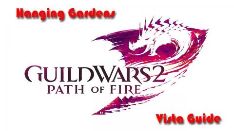 Guild Wars 2 - Path of Fire - Hanging Gardens - Vista - Domain of Vabbi