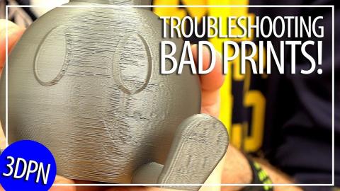 3D Printing 101: Troubleshooting a Bad Print / Installing a New Nozzle