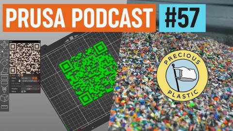 Prusa 3D Printing Podcast #57 - PrusaSlicer 2.7, new firmwares, and guests from Precious Plastic