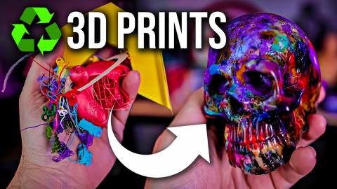 Melt your 3D Prints!