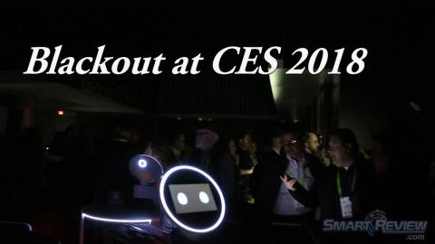 Blackout at CES 2018 | Power Outage Central Hall & Evacuation | 1-10-2018