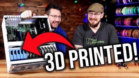 3D Printing for HOMELAB? 45Drives HL15 + Craft Computing!