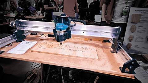 Sienci Lab's new long, budget CNC router! #MRRF2019