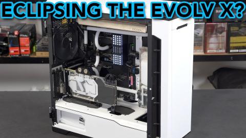 Eclipsing the EVOLV X? Leo builds a CUSTOM LOOP in the Phanteks P600S!