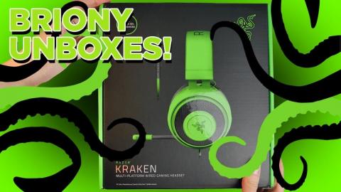 Razer Kraken Gaming Headset (2019) - BRIONY UNBOXES THE KRAKEN!