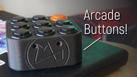 Macro Keyboard with Arcade Buttons! Version 1