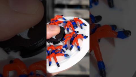 People keep asking me to make Spider Man. I made the spider that bit spiderman instead ????