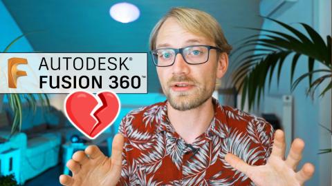 I'm not leaving Fusion 360 (for now)