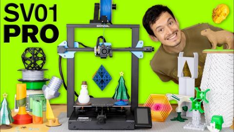 Best Budget Beginner 3D Printer? Sovol 3D SV01 PRO