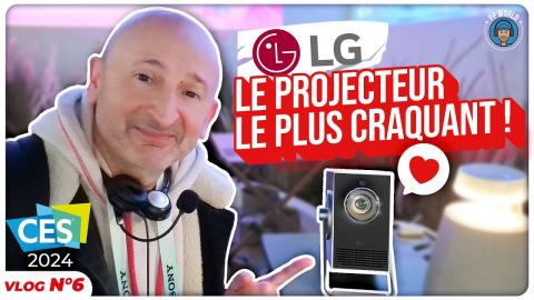 VLOG CES 2024 : Le Projecteur Le Plus Craquant ! (LG Qube)