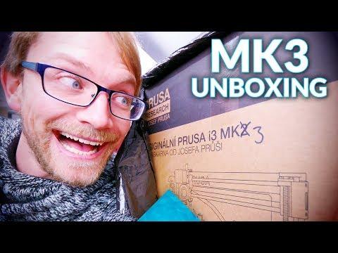 Live: Unboxing the Prusa MK3!