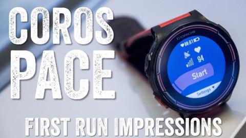 COROS Pace GPS Tri Watch First Run ($299 Copycat)