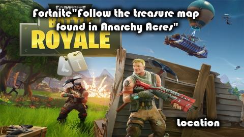 Fortnite "Follow the treasure map found in Anarchy Acres" Week 5 Challenge