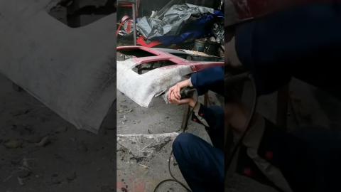That's How You Repair A Car???????? #satisfying #shortvideo #youtubeshorts #viralvideo