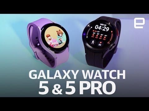 Samsung Galaxy Watch 5 and 5 Pro hands-on