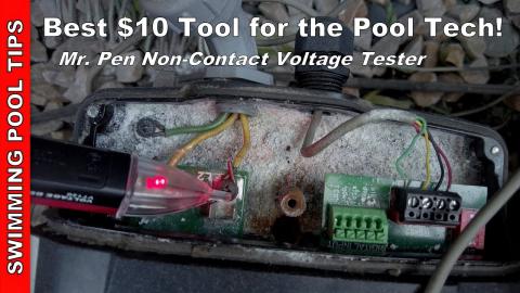 A Must Have $10 Tool for Any Pool Pro! Mr. Pen Non-Contact Voltage Tester