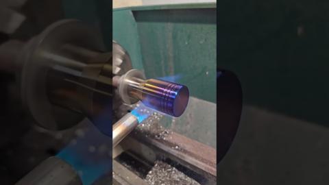 This Metal Coloring Method Is So Satisfying????????????????#satisfying #shortvideo #shorts