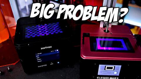 Is there a BIG Problem with LCD Resin 3D Printers?