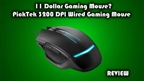 11 Dollar Gaming Mouse?  PicTek 3200 DPI Wired Gaming Mouse Review