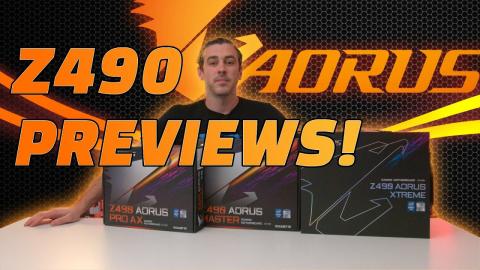 Gigabyte AORUS Z490 Motherboard Preview