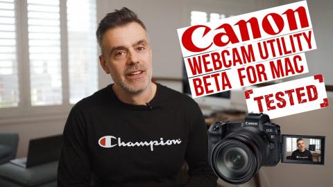 Canon EOS Webcam Utility for Mac now in Beta - But does it work?