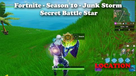 Fortnite - Season 10 - Junk Storm - Secret Battle Star LOCATION