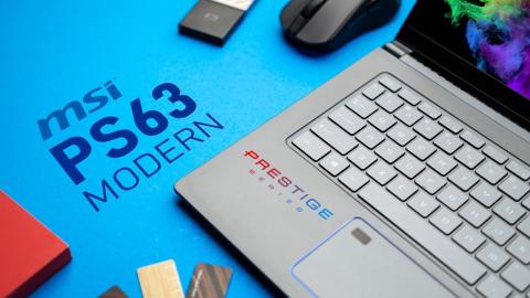 The Perfect Creator Notebook? MSI PS63 Modern Review