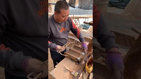 This Satisfying Construction working Will Blow Your Mind???????? #satisfying  #shorts