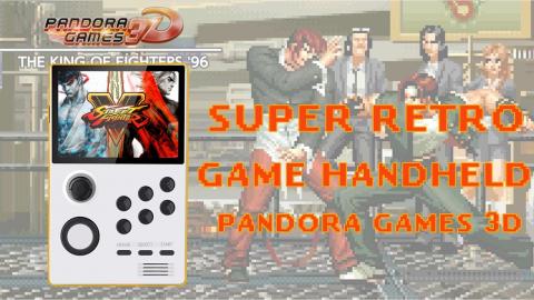 Pandora Games 3D Ultimate Super Retro Handheld Test - Gearbest.com