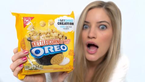 Oreo Kettlecorn Taste Test