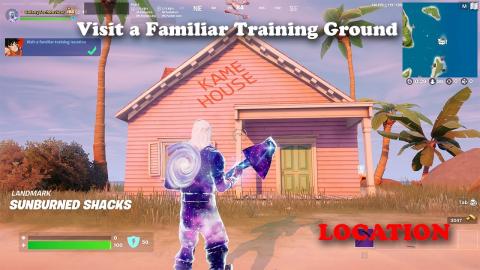 Visit a Familiar Training Ground Location Fortnite