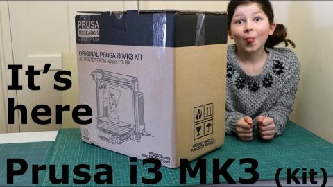 It's here! Prusa i3 MK3 Kit Delivery