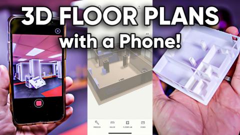 Create a 3D Floor Plan in minutes with your phone!