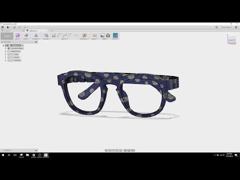 Polka Dot Glasses Tutorial