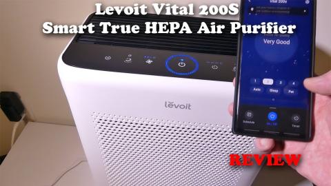 If you have Pets - Levoit Vital 200S Smart True HEPA Air Purifier REVIEW