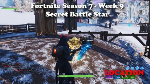 Fortnite Season 7 Week 9 Secret Battle Star Location And the Prisoner Skin
