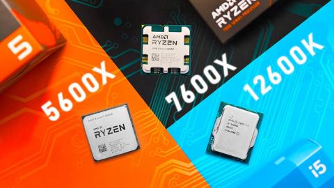 AMDomination is BACK – Ryzen 5 7600X vs 5600X vs i5-12600K