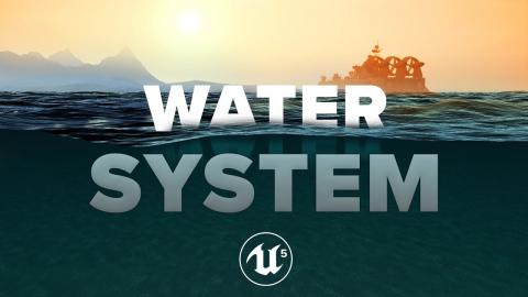 Unreal Engine 5 Water System (Ocean, River, Lake, Bouyancy) - UE5 Beginner Tutorial