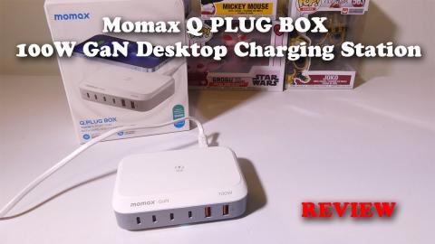 Momax Q PLUG BOX 100W GaN Desktop Charging Station REVIEW